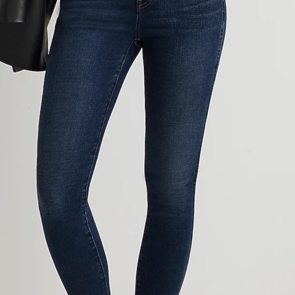 MADEWELL NEW! 10” High Rise Skinny Dark Wash Size 30 - Picture 5 of 7